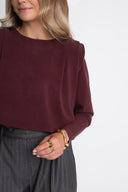Bluzka Whisper Burgundy