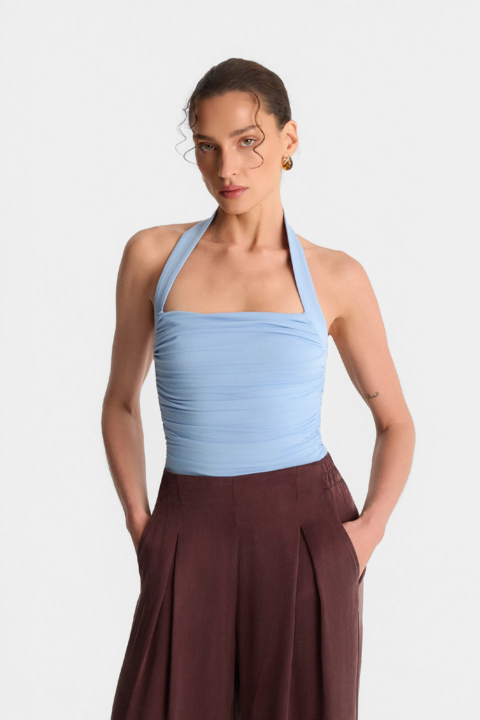 Miss Lisa Blue Bodysuit