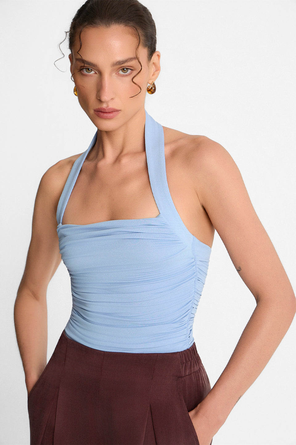 Miss Lisa Blue Bodysuit