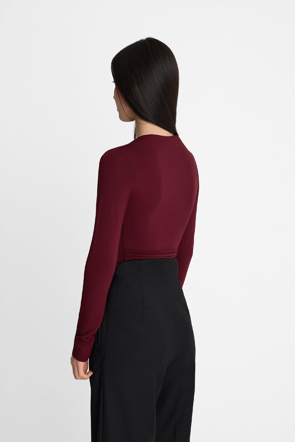 Miss Tide Burgundy Bodysuit