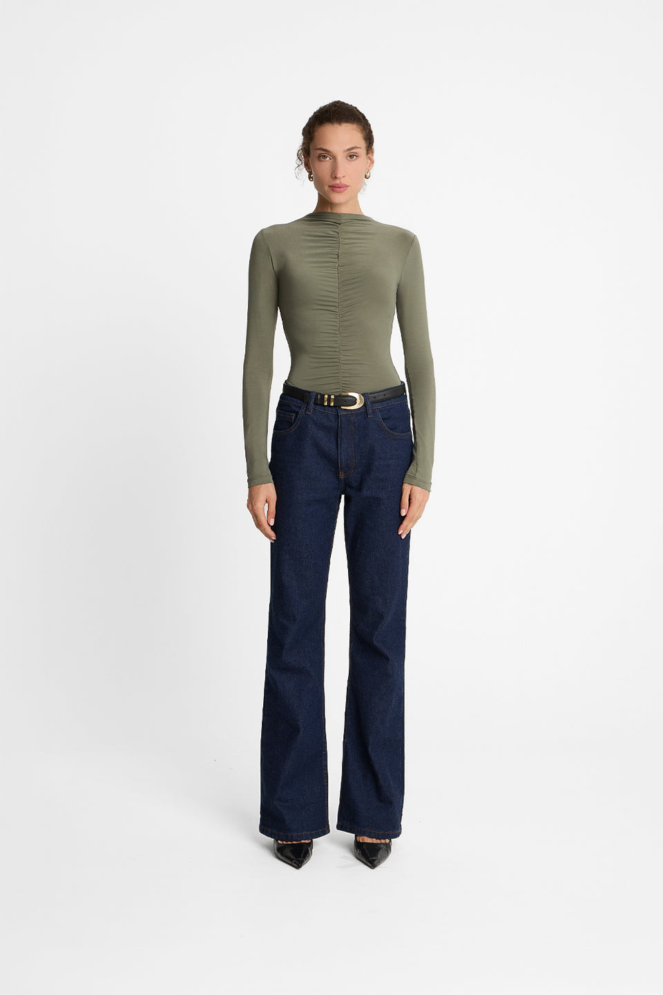 Body Miss Wrapped Olive