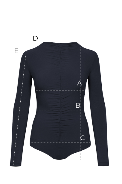 Body Miss Wrapped Navy