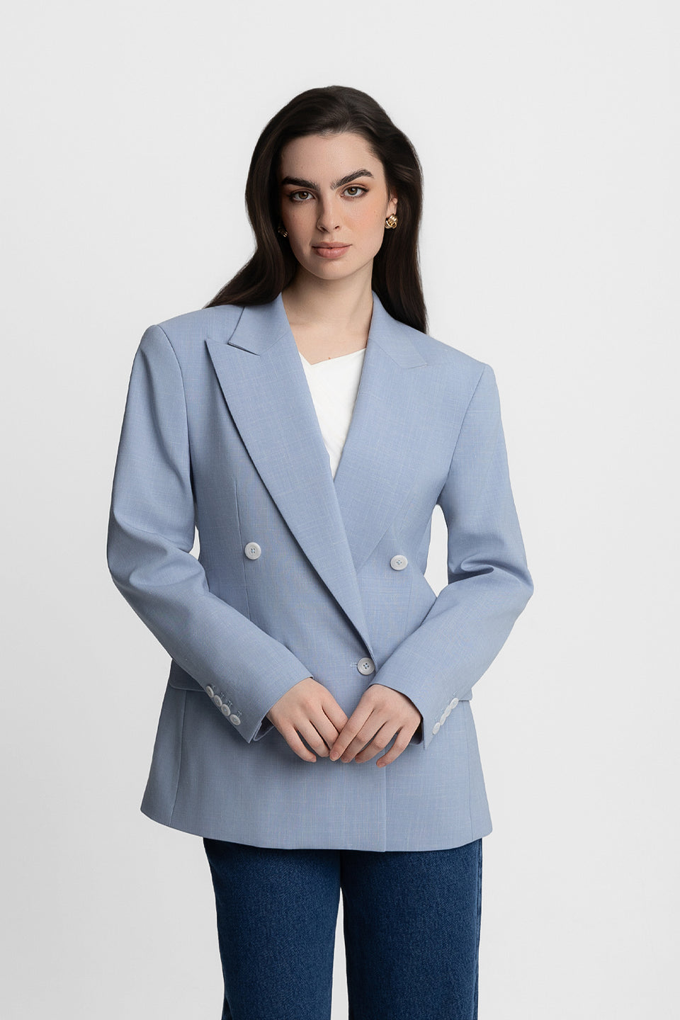 Miss Celestial Light Blue Blazer