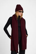 Szalik Miss Snug Burgundy