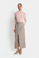 Miss Betty Dusty Pink Turtleneck