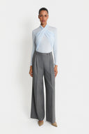 Miss Sharon Light Blue Turtleneck