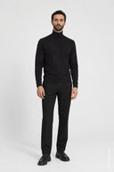 Mr Frame Black Turtleneck