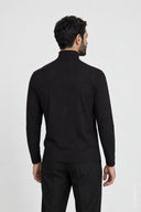 Mr Frame Black Turtleneck