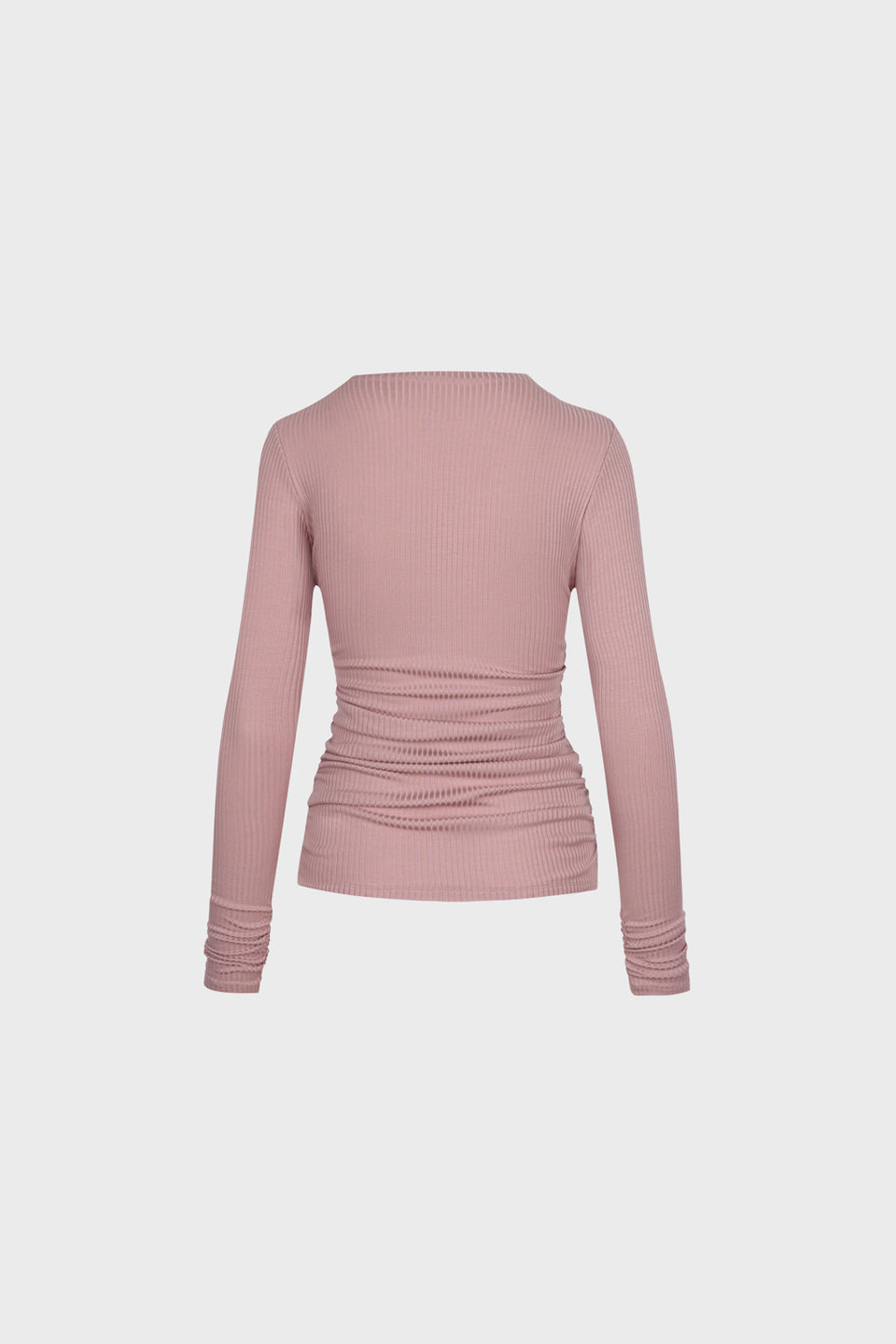 Miss Betty Dusty Pink Turtleneck