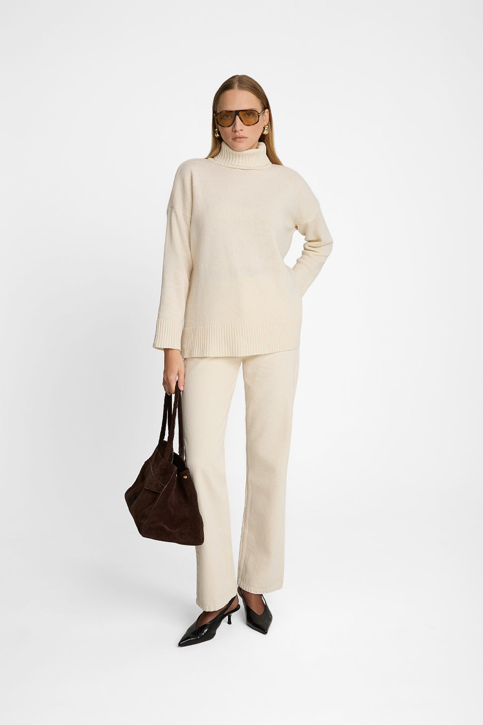 Miss Comfortable Creme T-shirt