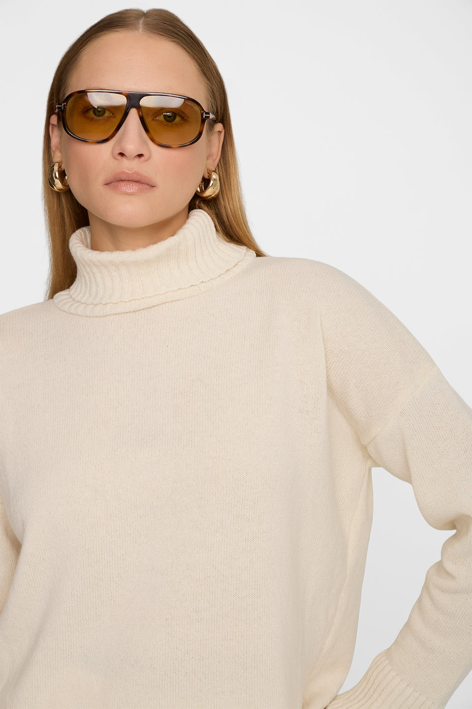 Miss Comfortable Creme T-shirt