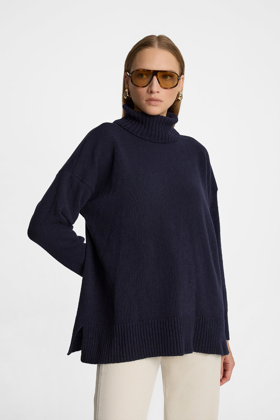 Miss Comfortable Navy T-shirt
