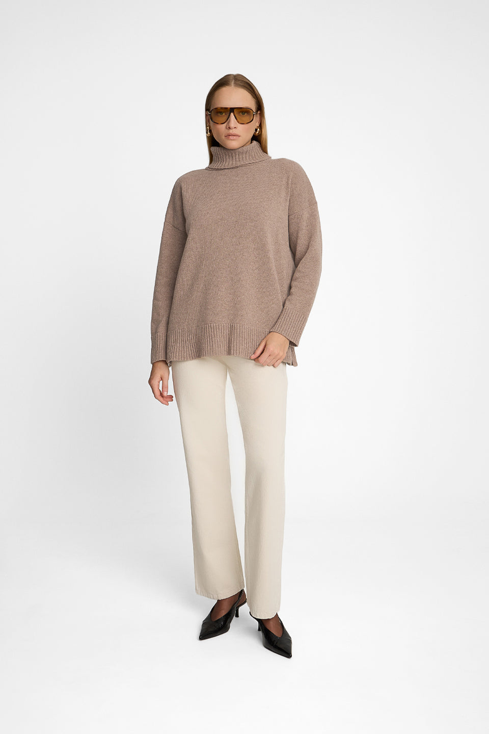 Miss Comfortable Taupe T-shirt