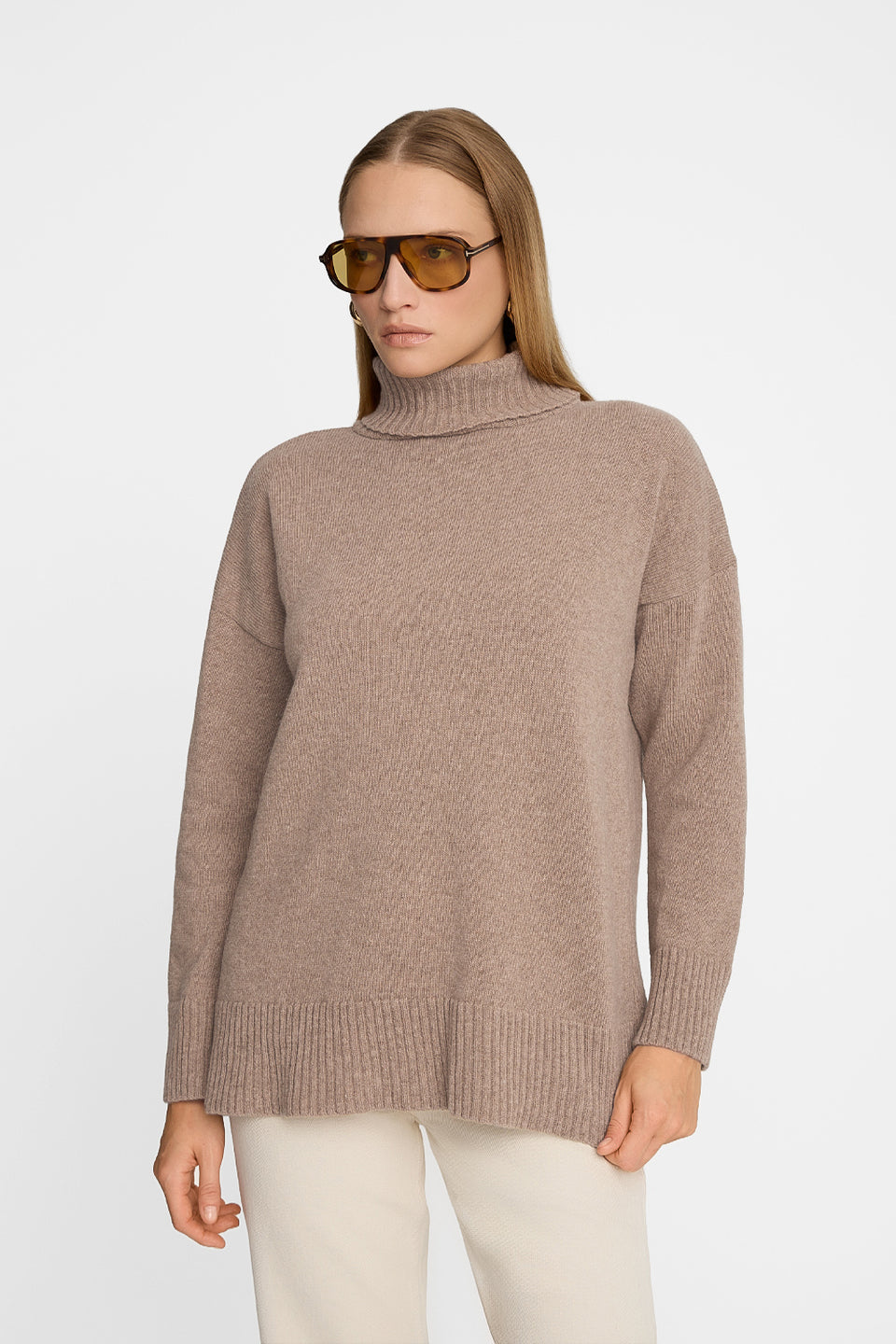 Miss Comfortable Taupe T-shirt