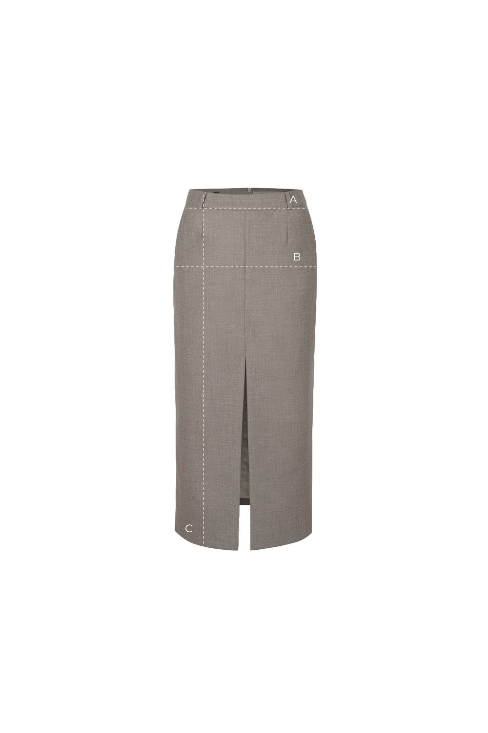 Miss Magnani Beige Skirt