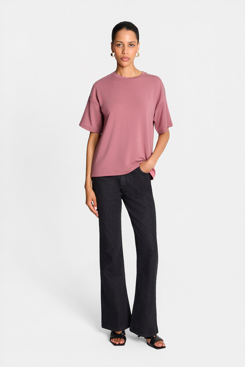 Jeansy Miss Flare Charcoal Grey