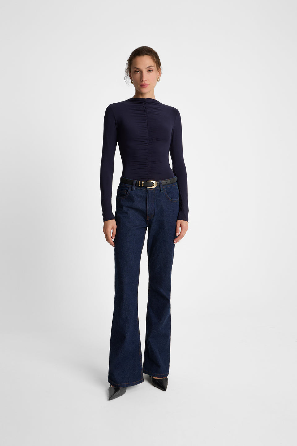 Miss Flare Dark Navy Jeans