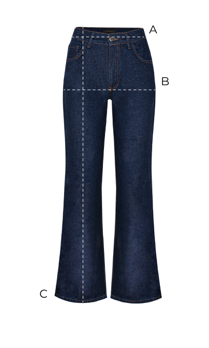 Jeansy Miss Mallory Dark Navy