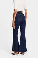 Jeansy Miss Super Flare Dark Navy