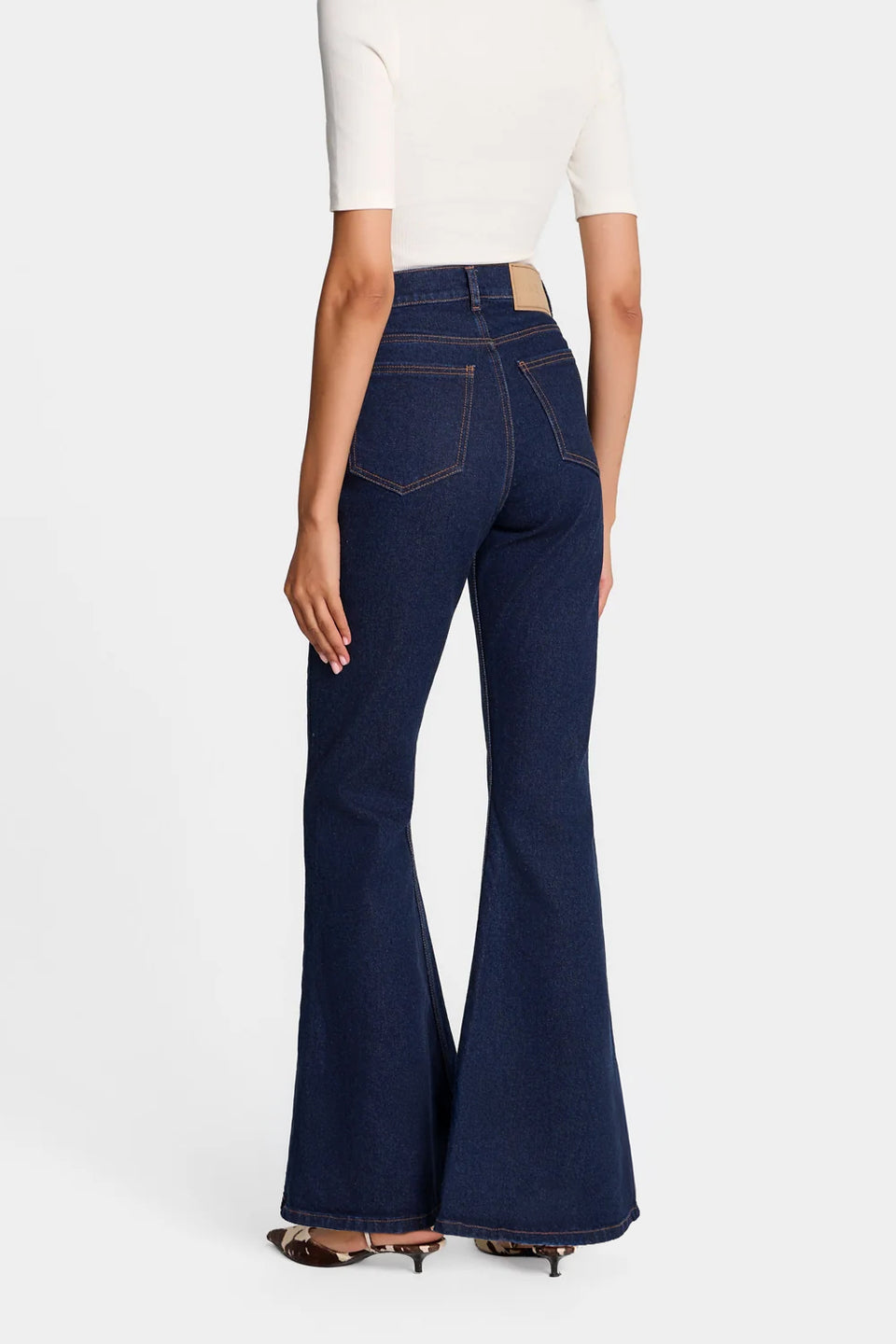 Miss Super Flare Dark Navy Jeans