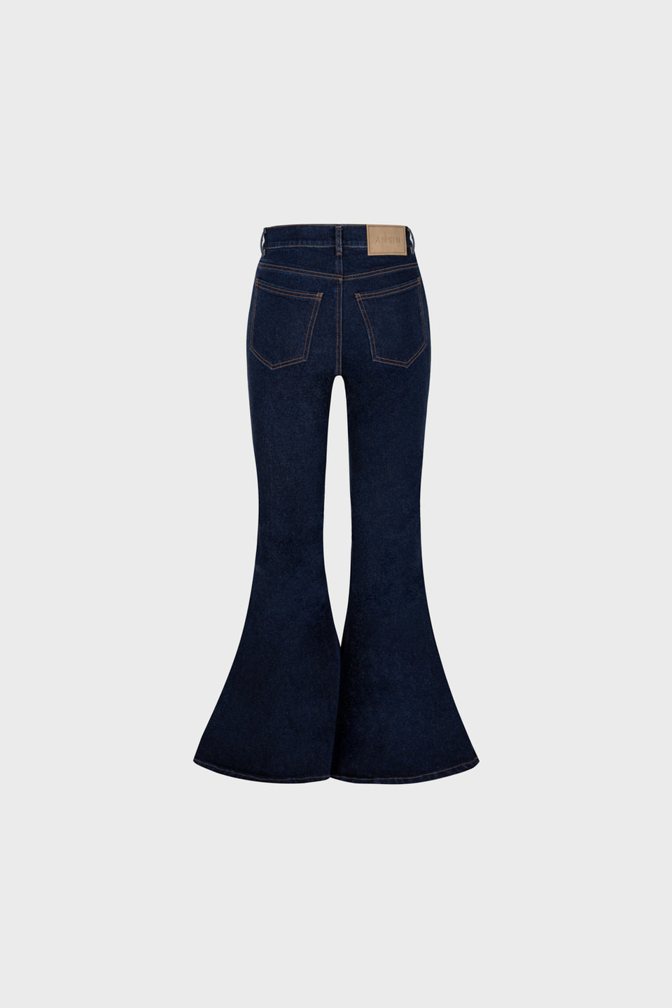 Jeansy Miss Super Flare Dark Navy