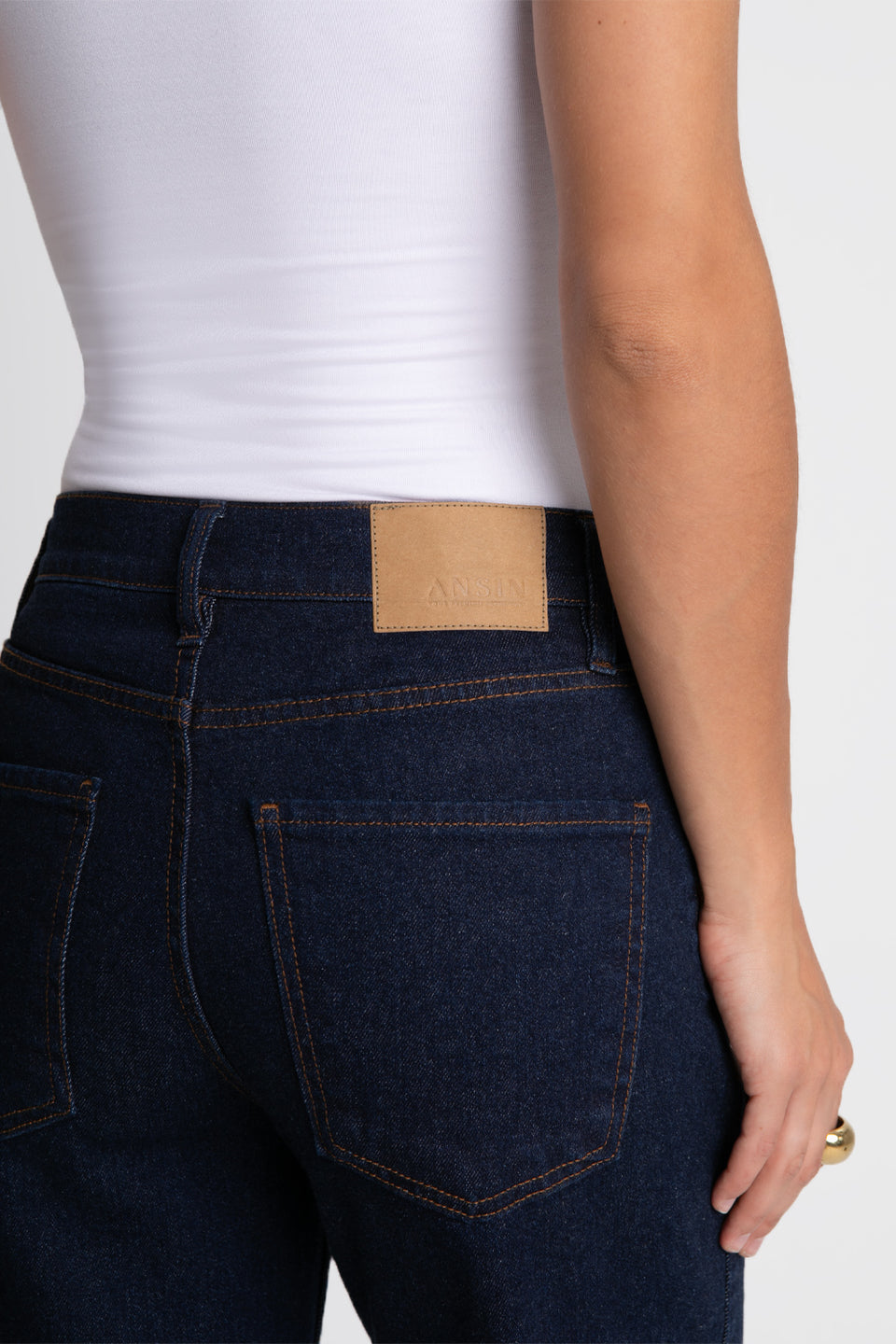 Miss Wide Deep Navy Jeans