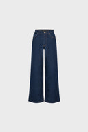Jeansy Miss Wide Deep Navy