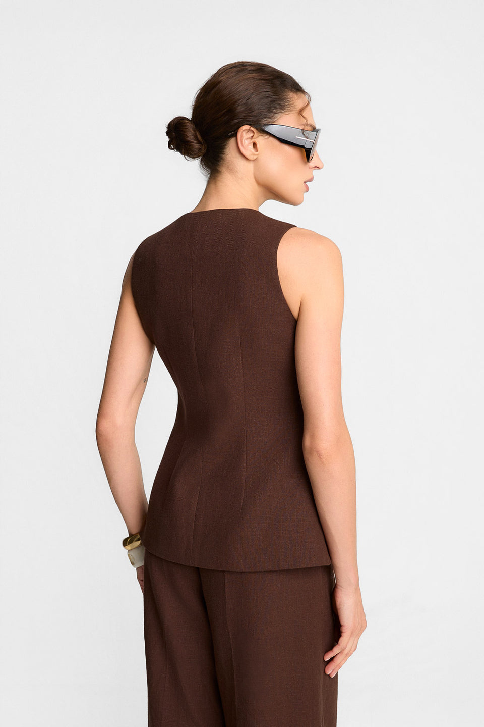 Kamizelka Miss Notte Chocolate