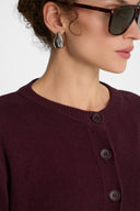 Kardigan Miss Chic Plum