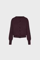 Kardigan Miss Chic Plum