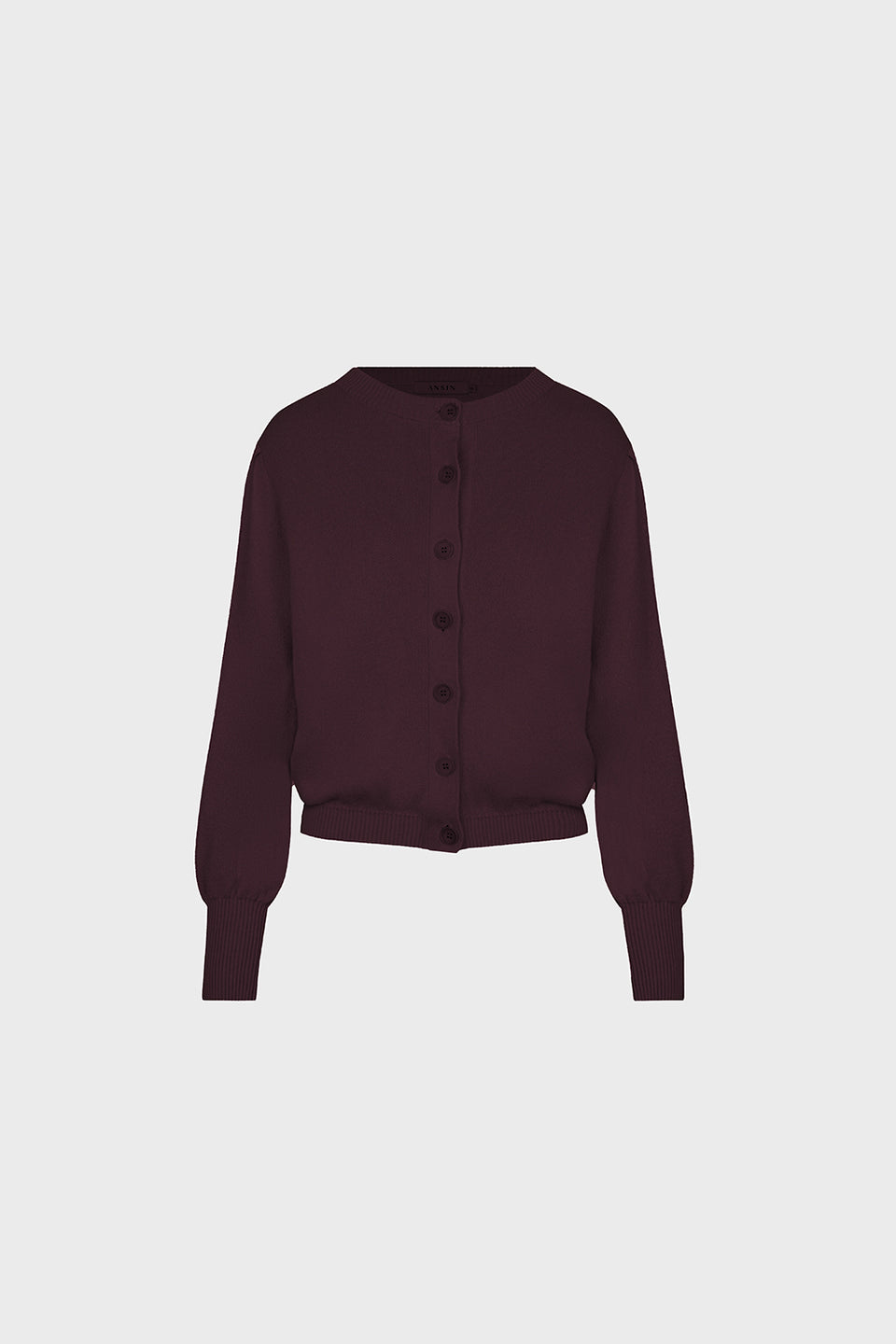Miss Chic Plum Cardigan