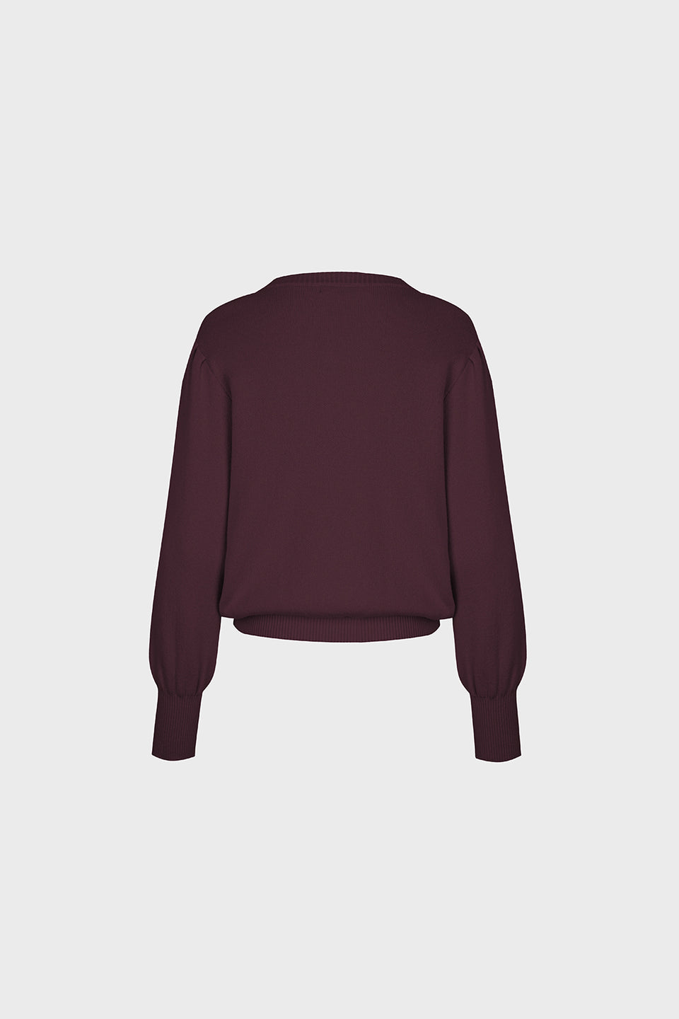 Miss Chic Plum Cardigan