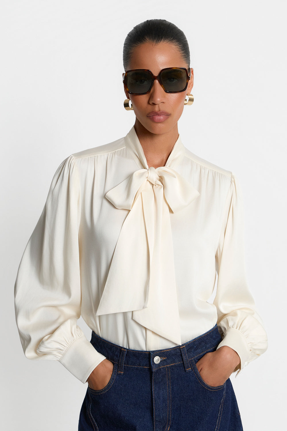 Miss Rhuman Creme Shirt