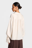 Miss Wanted Creme Shirt