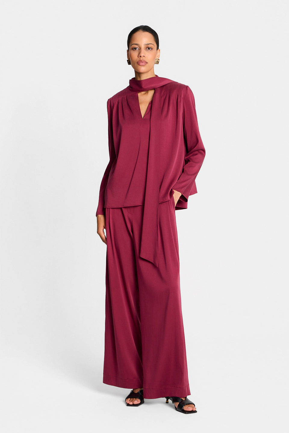 Bluzka Miss Chrimbo Burgundy