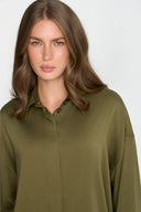 Miss Suri Olive Shirt