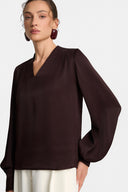 Miss Suzette Chocolate Shirt