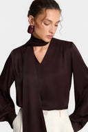Miss Suzette Chocolate Shirt