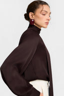 Miss Suzette Chocolate Shirt