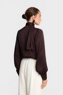 Miss Suzette Chocolate Shirt