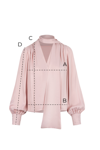 Miss Suzette Powder Pink Shirt