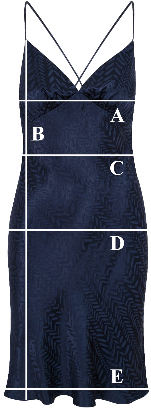 Koszula nocna Miss Midnight Navy