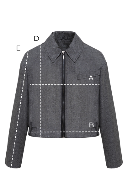 Kurtka Miss Modern Melange Black