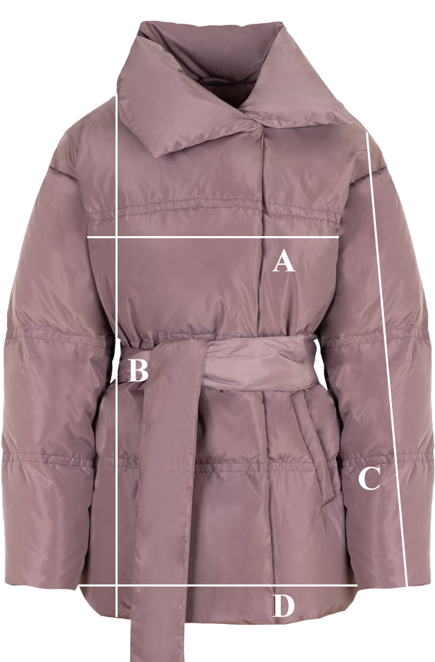 Kurtka Miss Belted Chocolate