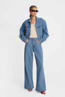 Kurtka Miss Edgy Light Blue