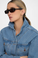 Kurtka Miss Edgy Light Blue