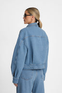 Kurtka Miss Edgy Light Blue