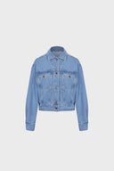 Kurtka Miss Edgy Light Blue