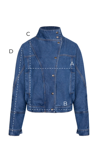 Kurtka Miss Grace Blue