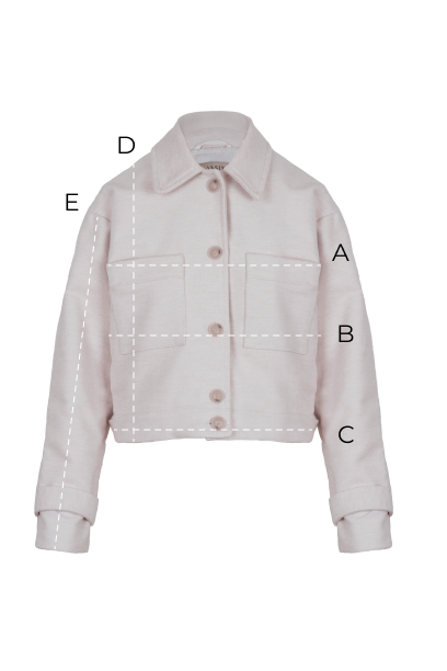 Kurtka Miss Great Off White